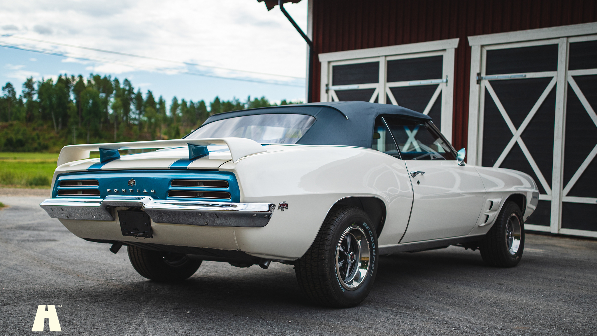 Exteriörbild på 1969 Pontiac Firebird convertible 