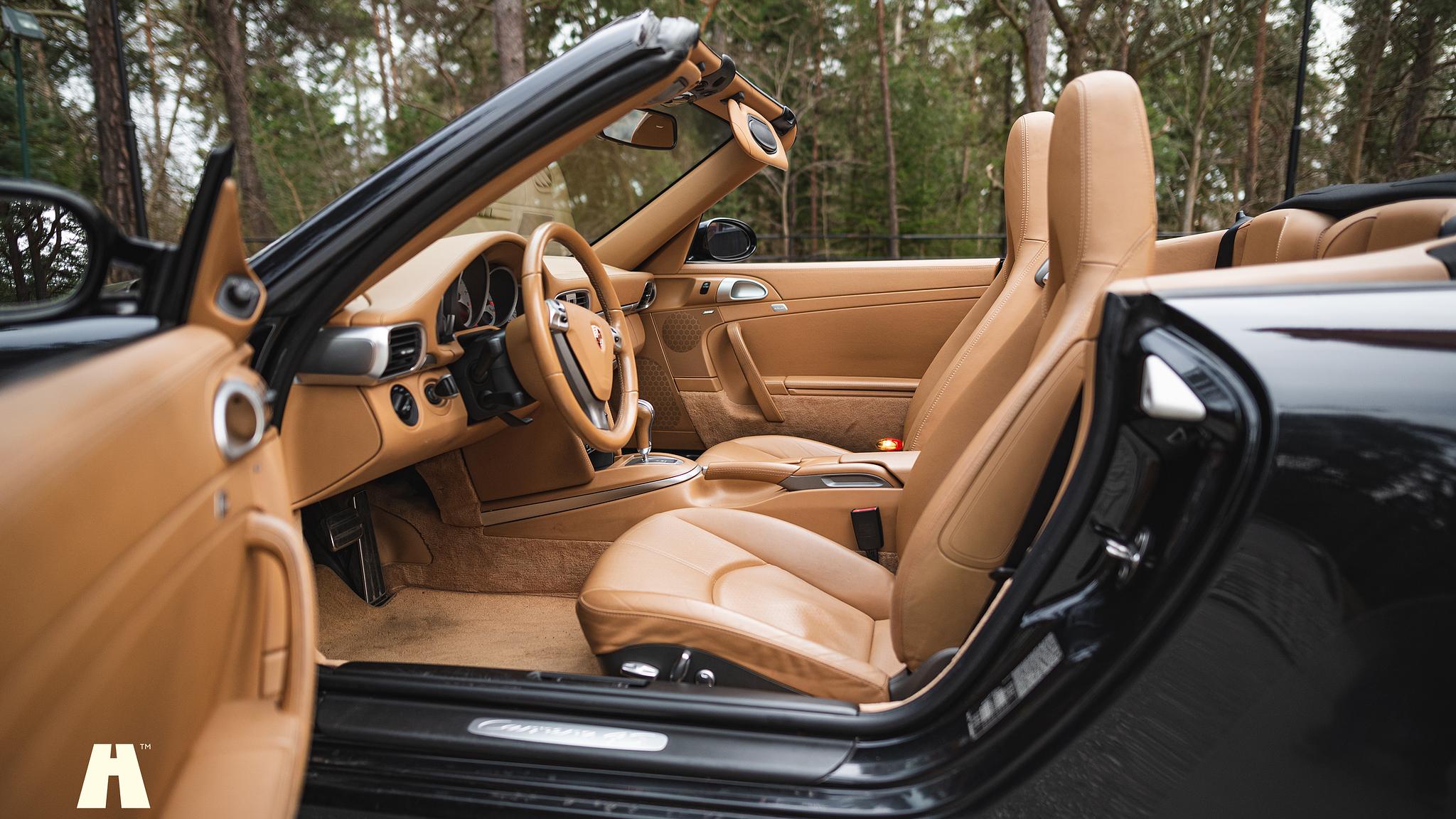 Interiörbild 2008 Porsche 997 4S Cabriolet 