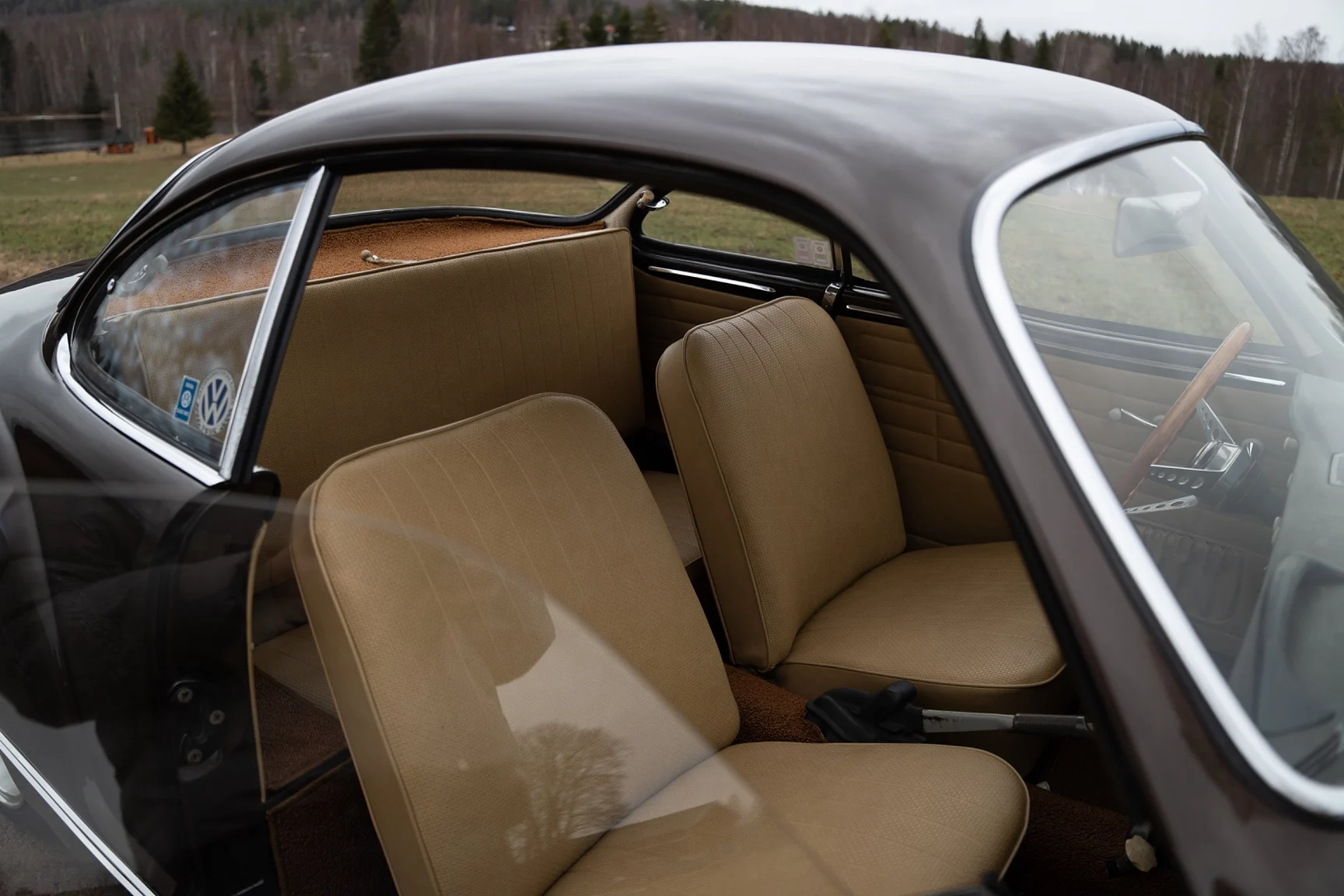 Innenraumfoto von 1962 Volkswagen 1200 Karmann Coupe (25)