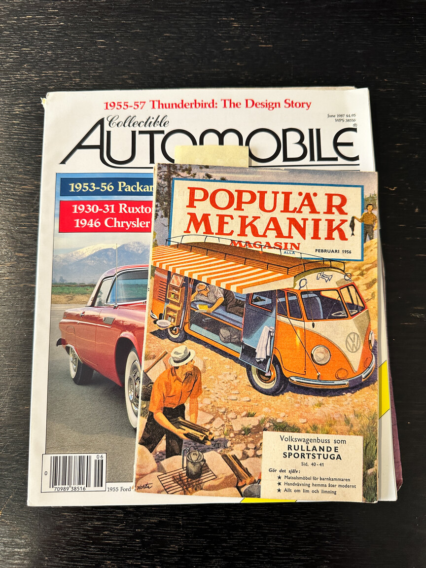Documentation for 1956 Ford Thunderbird