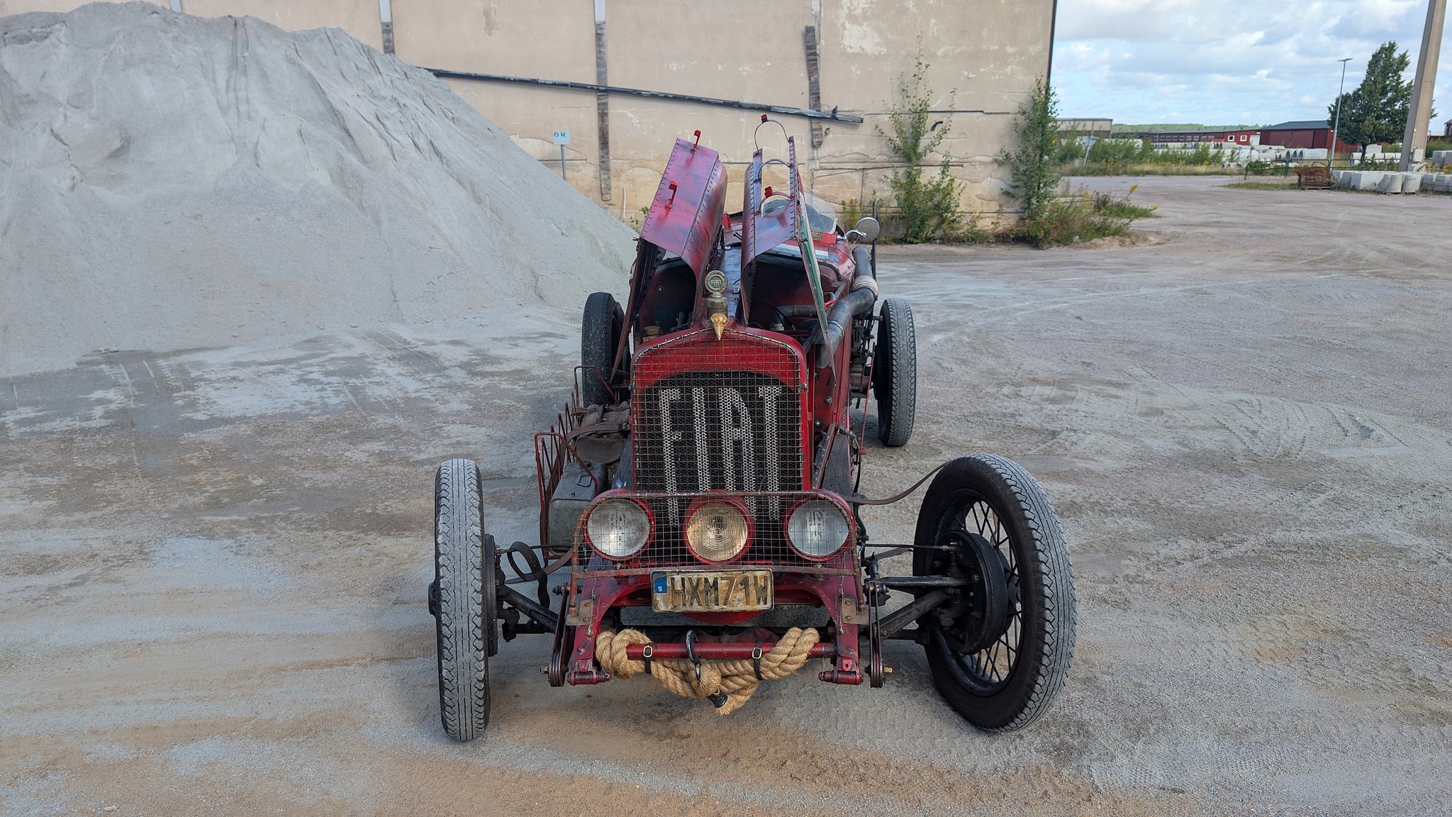 Image of 1929 FIAT 321C (521c) "Flying Fiona" mechanics