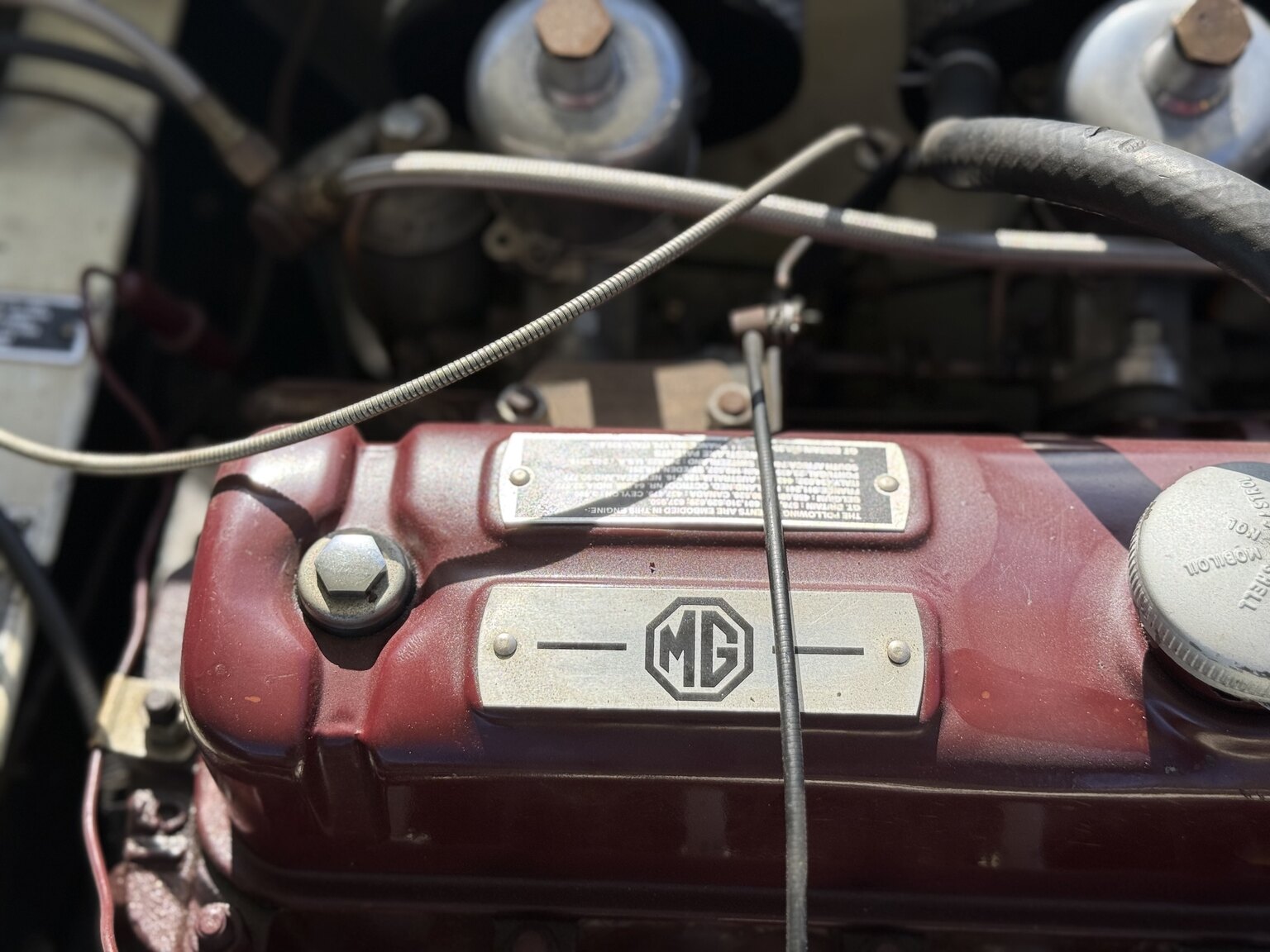 1959 MG MGA 1500, Mekanik