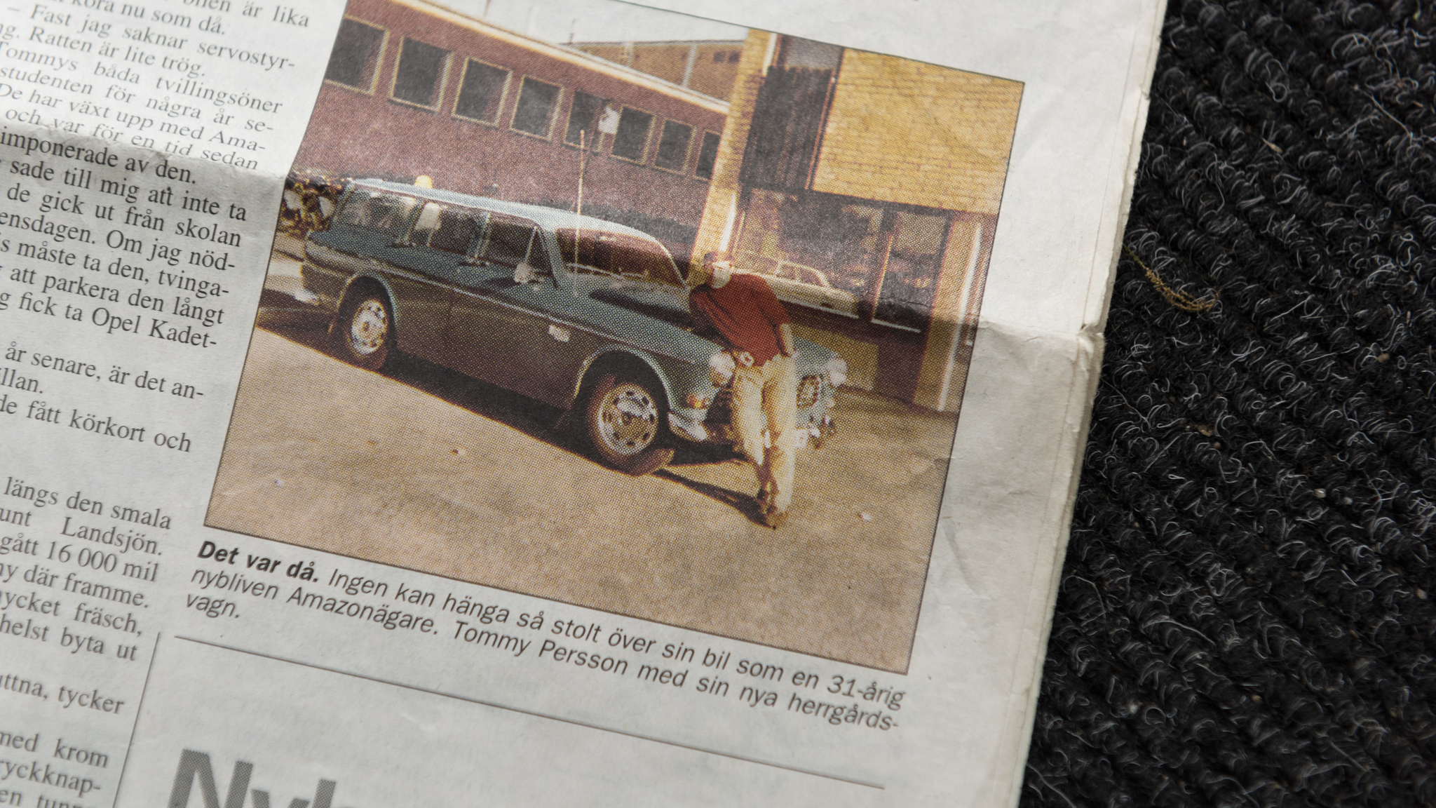 Dokumentation för 1969 Volvo Amazon Herrgårdsvagn