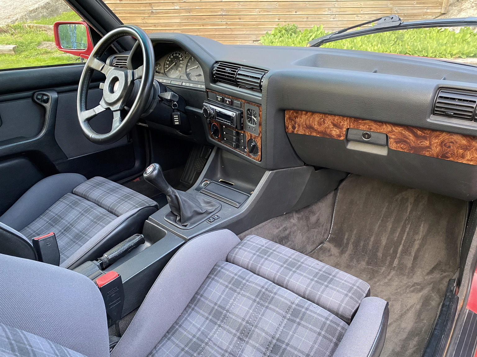 Interior image of 1986 BMW E30 H35 Hartge