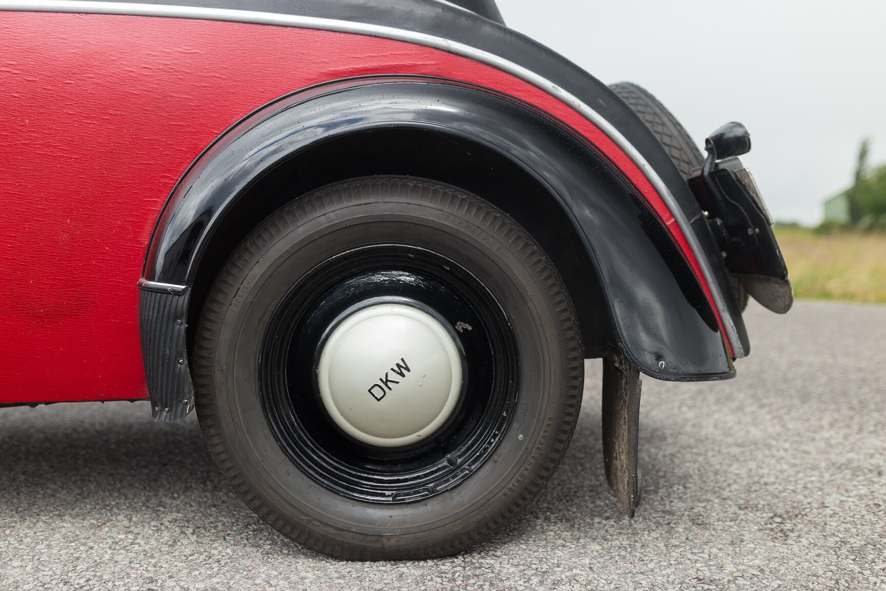 Exteriörbild på 1939 DKW Favorit Sedan