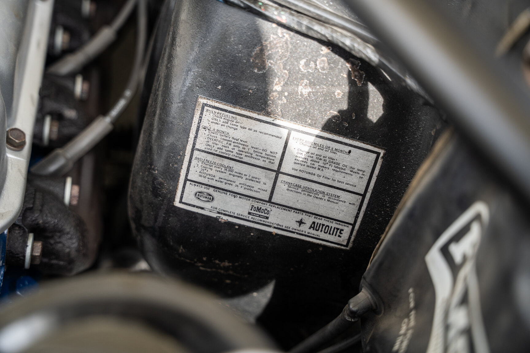 1965 Ford Mustang Cabriolet (26), Mekanik