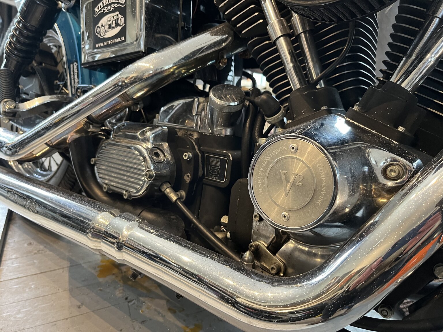 Image of 1994 Harley-Davidson FXDWG Wide glide (9) mechanics