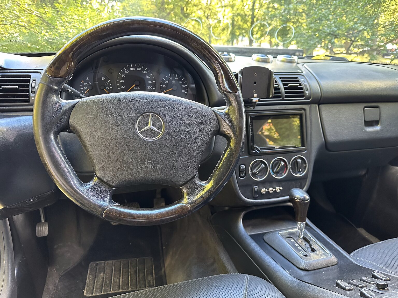Interiörbild 2001 Mercedes-Benz CL600/ML 55 AMG