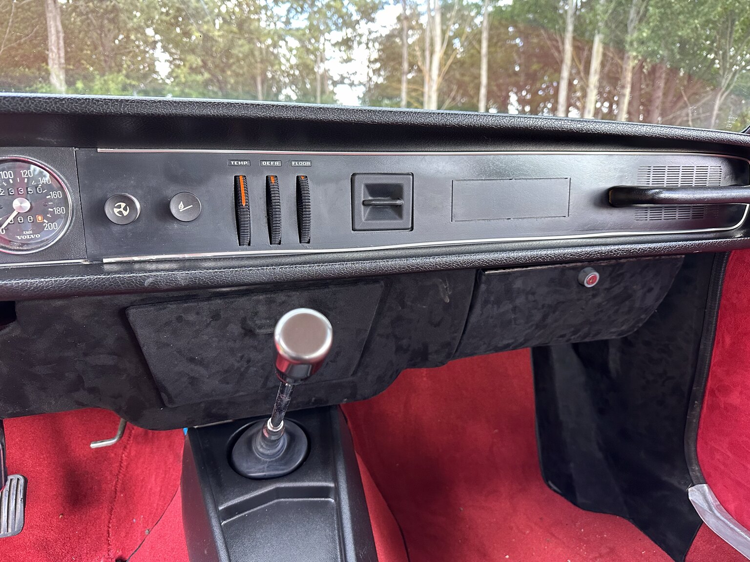 Innenraumfoto von 1969 Volvo 144 custom