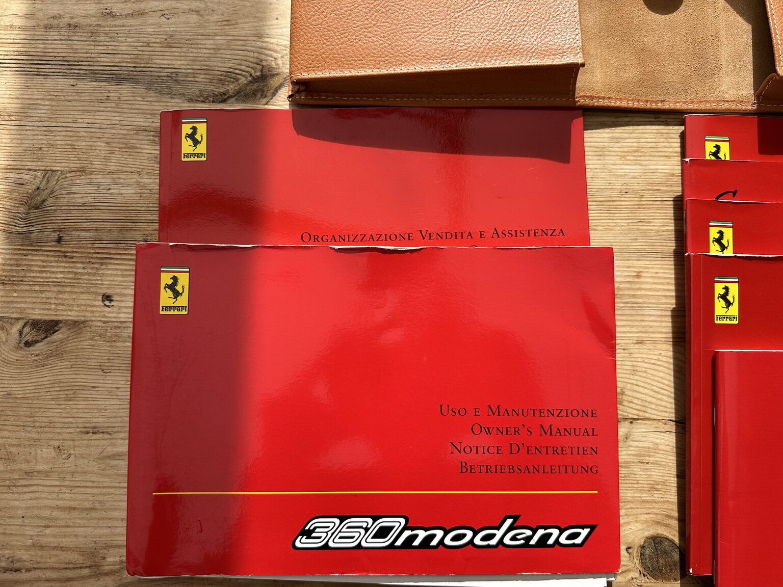 Documentation for 2001 Ferrari 360 Modena V8 Manual (4)