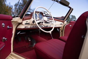 Interior image of 1958 Mercedes-Benz 190SL