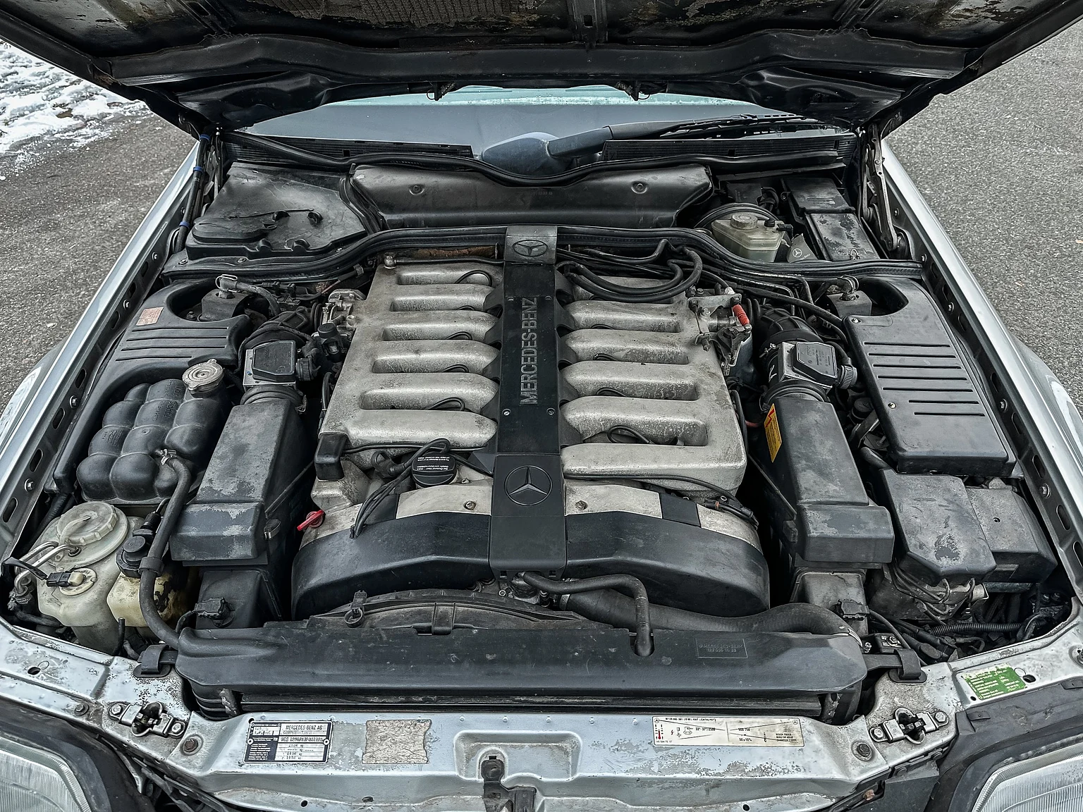 1993 Mercedes-Benz 600 SL (3), Mekanik