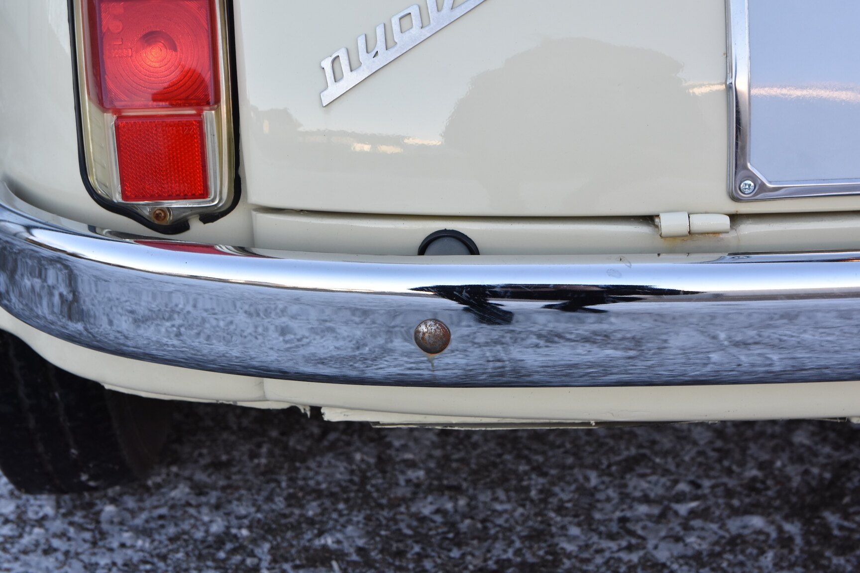 Exteriörbild på 1968 Fiat 500