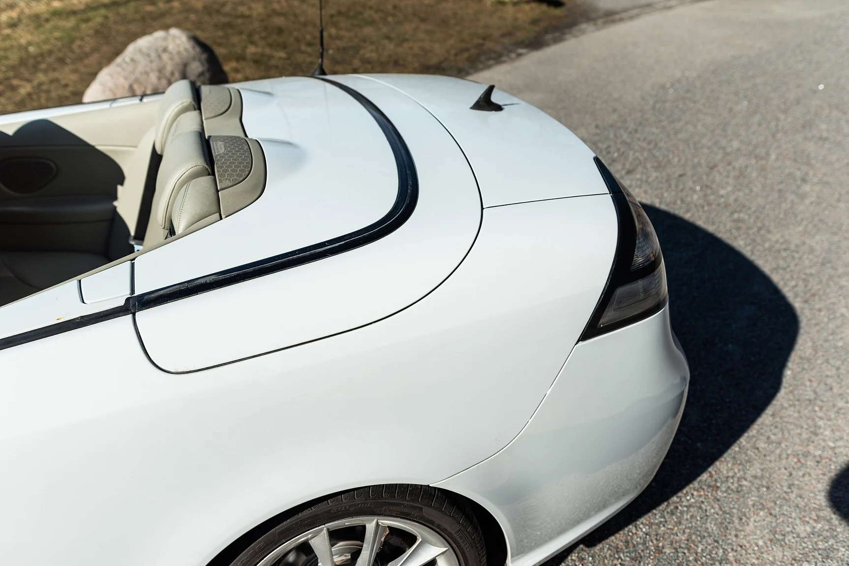 Exterior image of 2008 SAAB 9-3 Vector 2.0T Cabriolet (24)