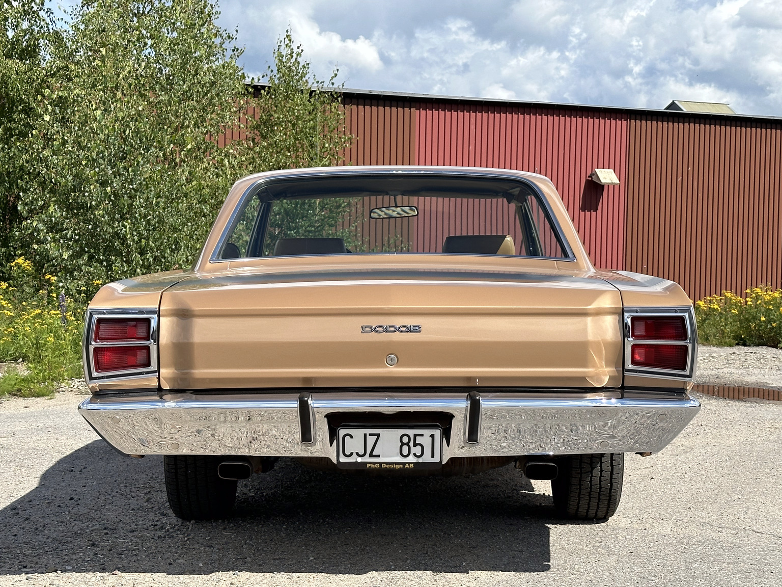Aussenfoto 1969 Dodge Dart Swinger 340