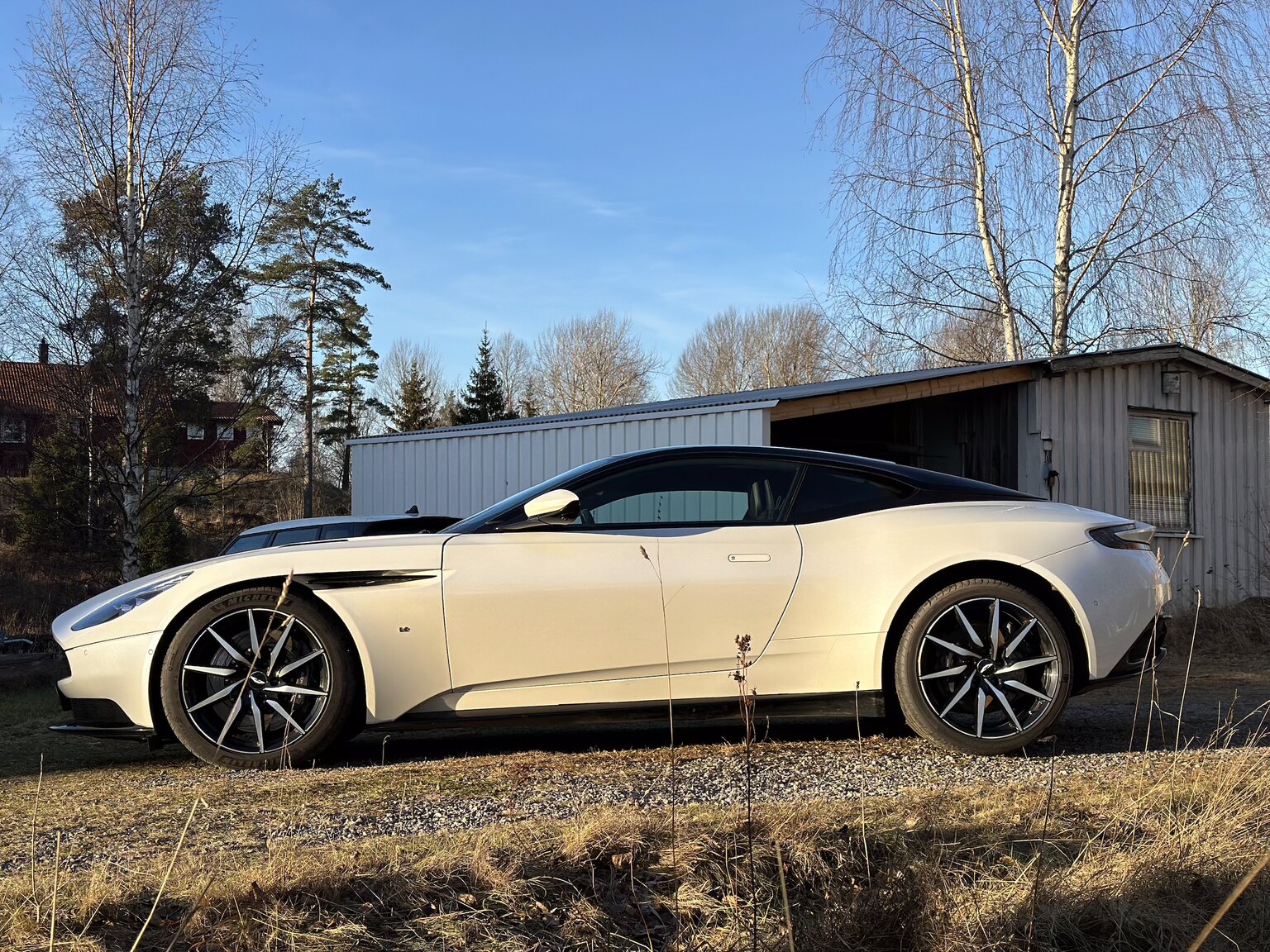 Exterior image of 2018 Aston Martin DB11