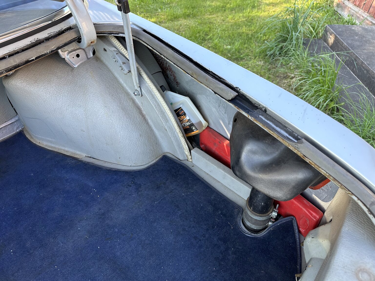 Interiörbild 1968 BMW 2000 CS