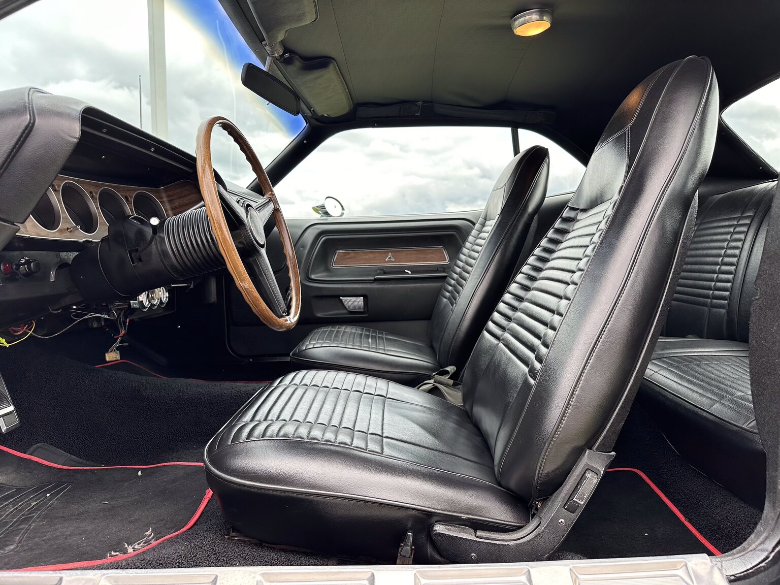Interiörbild 1970 Dodge Challenger