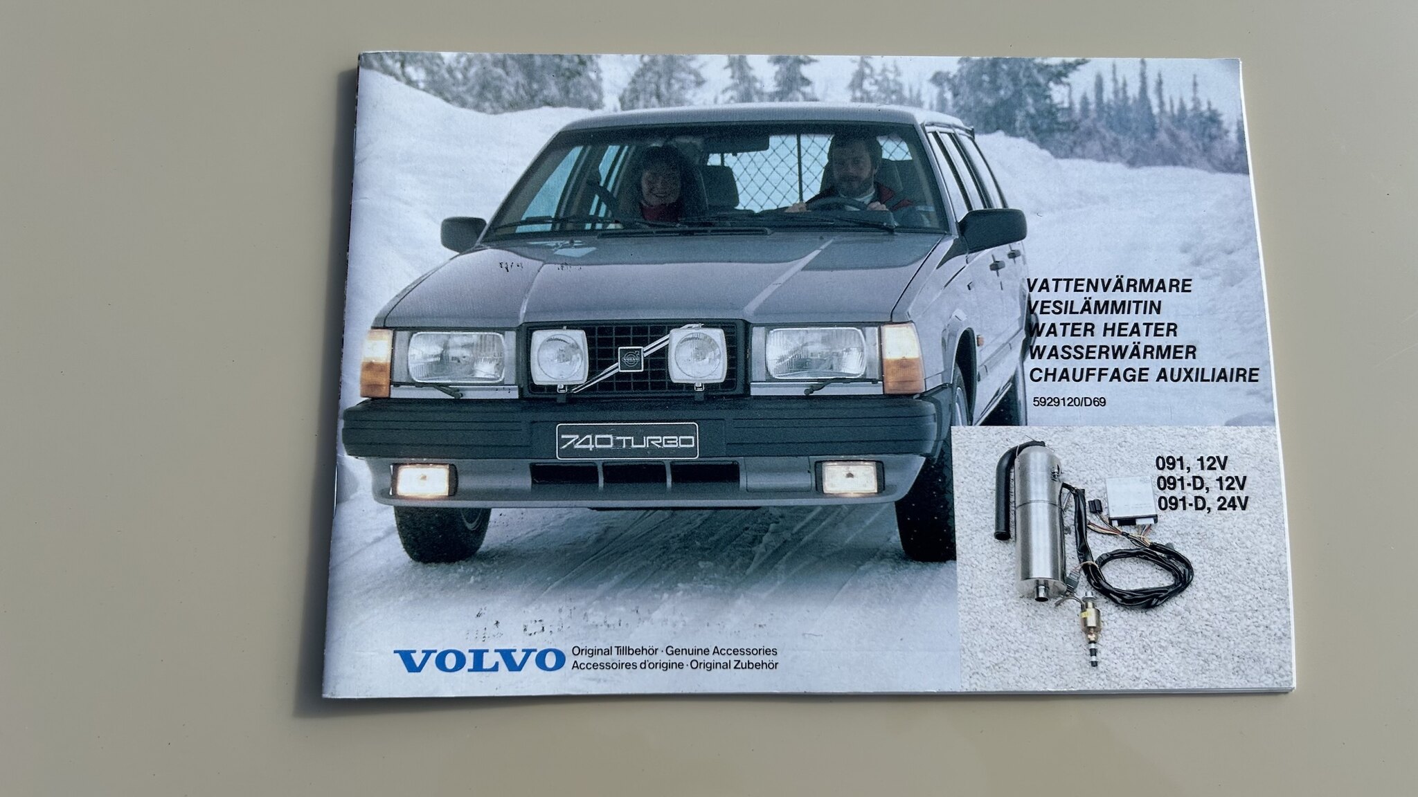 Documentation for 1987 Volvo 244