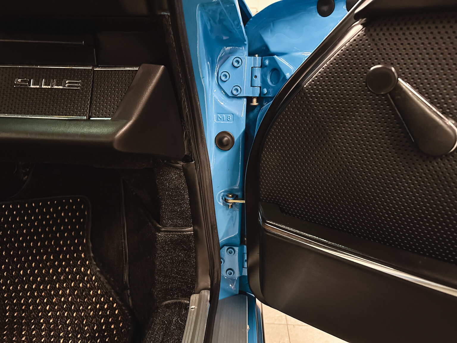 Interiörbild 1970 Porsche 911 E Targa