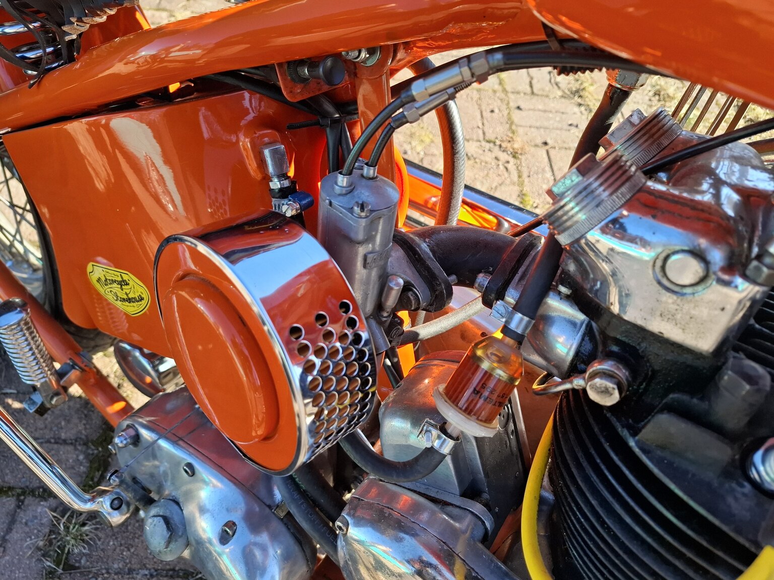 Image of 1953 Triumph Thunderbird Chopper mechanics