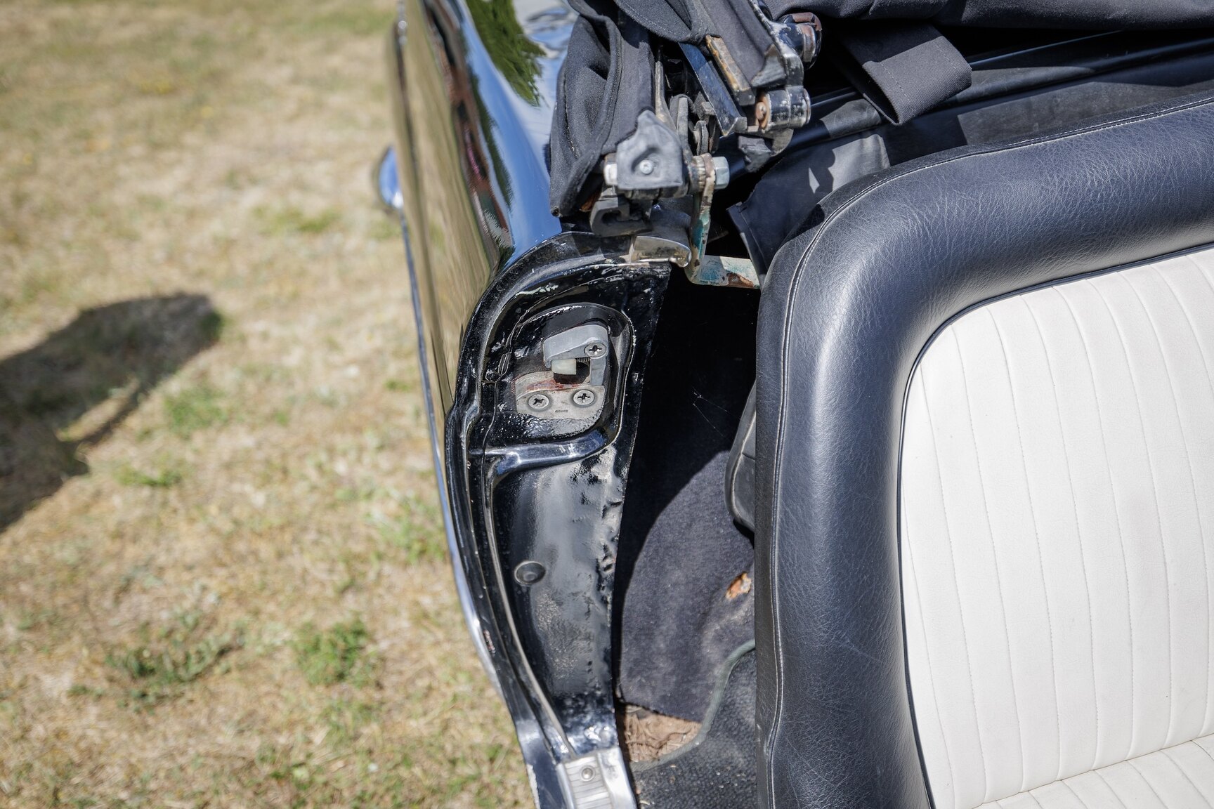 Innenraumfoto von 1956 Ford Thunderbird
