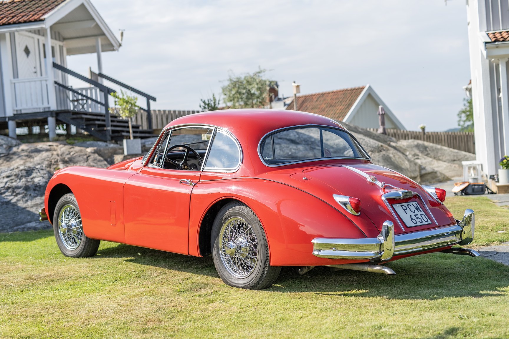 Exterior image of 1959 Jaguar XK 150
