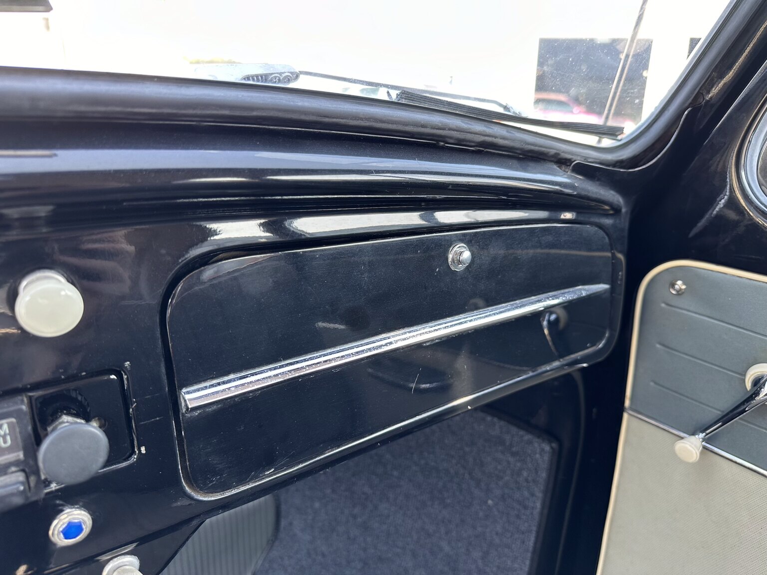 Innenraumfoto von 1958 Volkswagen 1200 Beetle