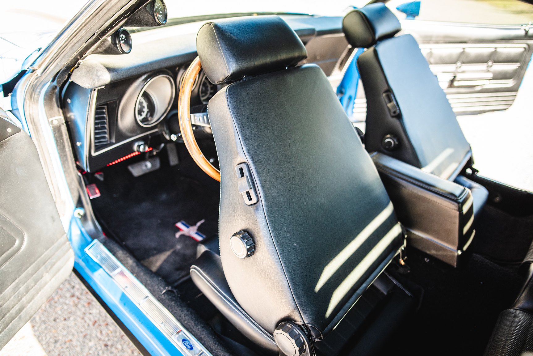 Innenraumfoto von 1971 Ford Mustang Mach 1