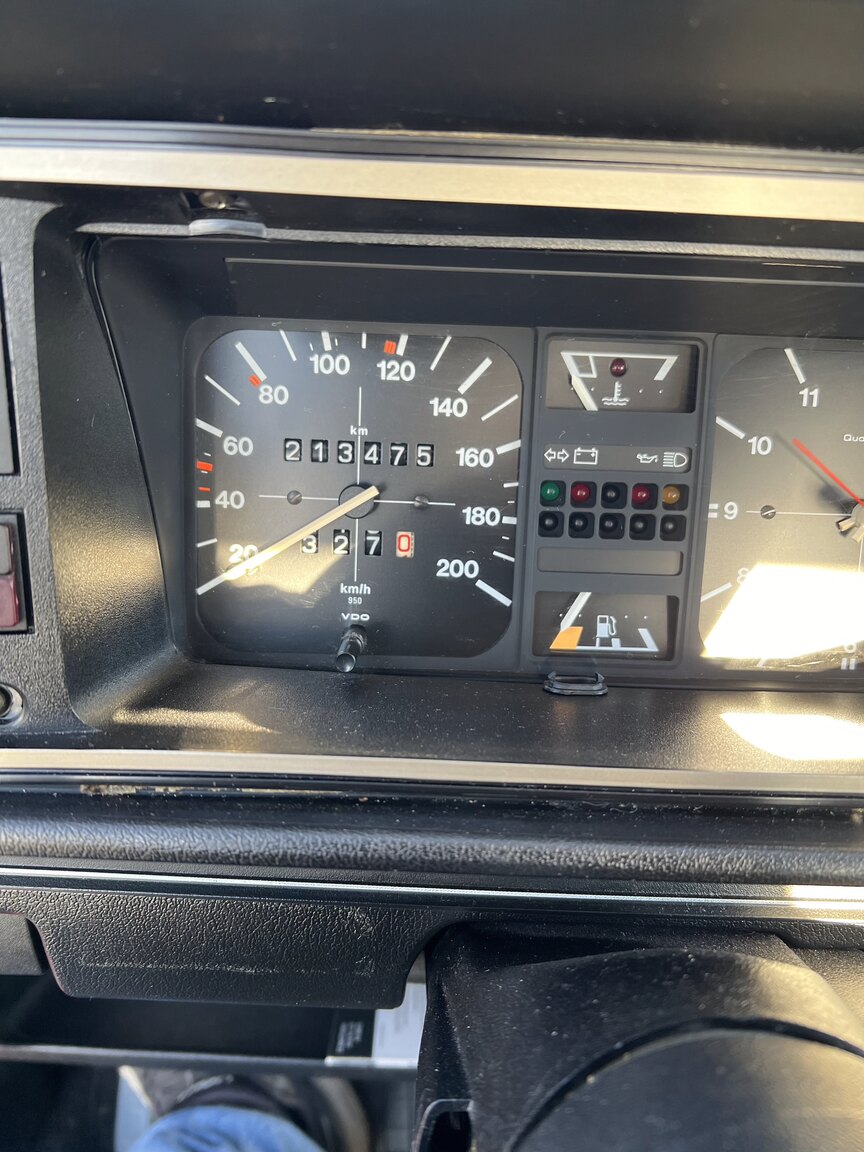 Interiörbild 1982 Volkswagen Jetta