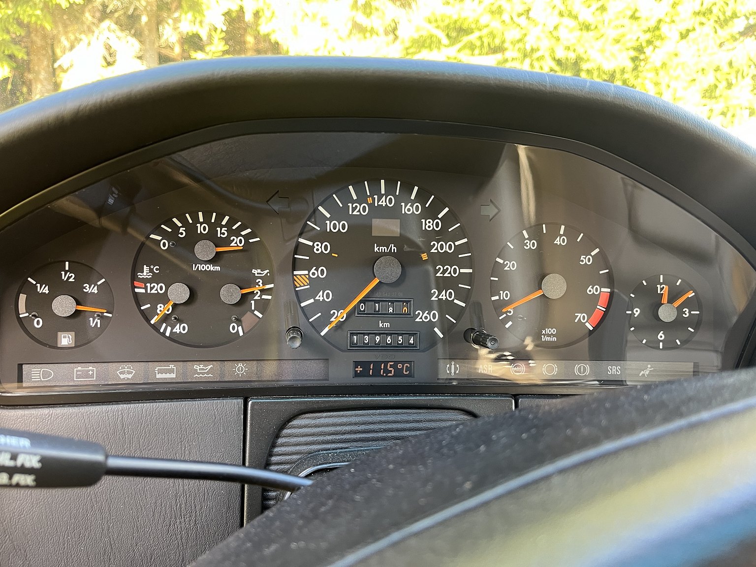 Interiörbild 1992 Mercedes-Benz 600 SEL