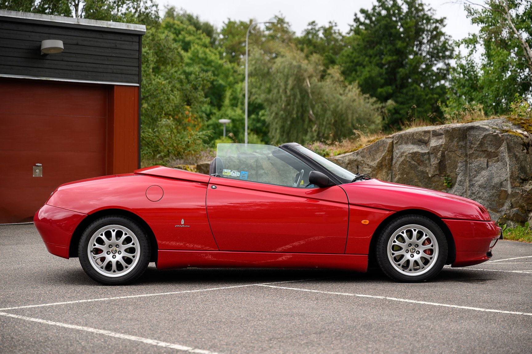 Exteriörbild på 2001 Alfa Romeo Spider 3.0 V6