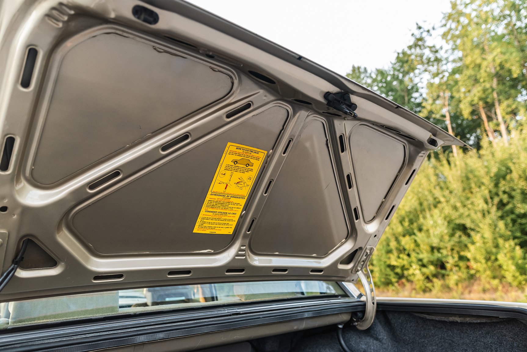 Interiörbild 1986 Volvo 760 GLE 2.8 V6 Automatisk