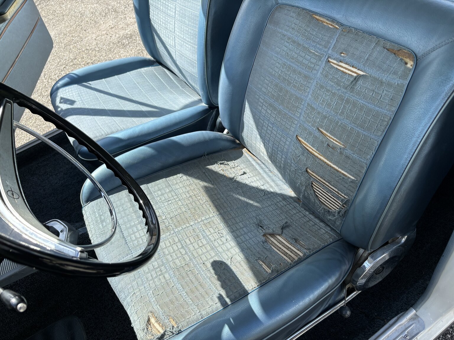 Interiörbild 1965 Opel Record Deluxe