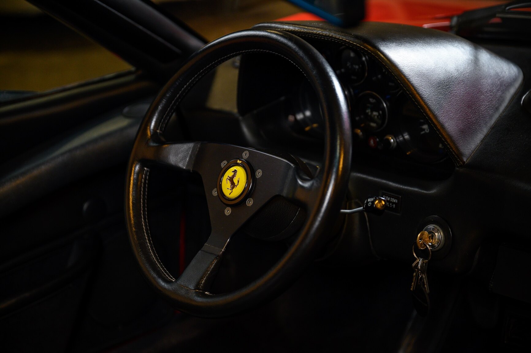 Interiörbild 1982 Ferrari 308 GTSI
