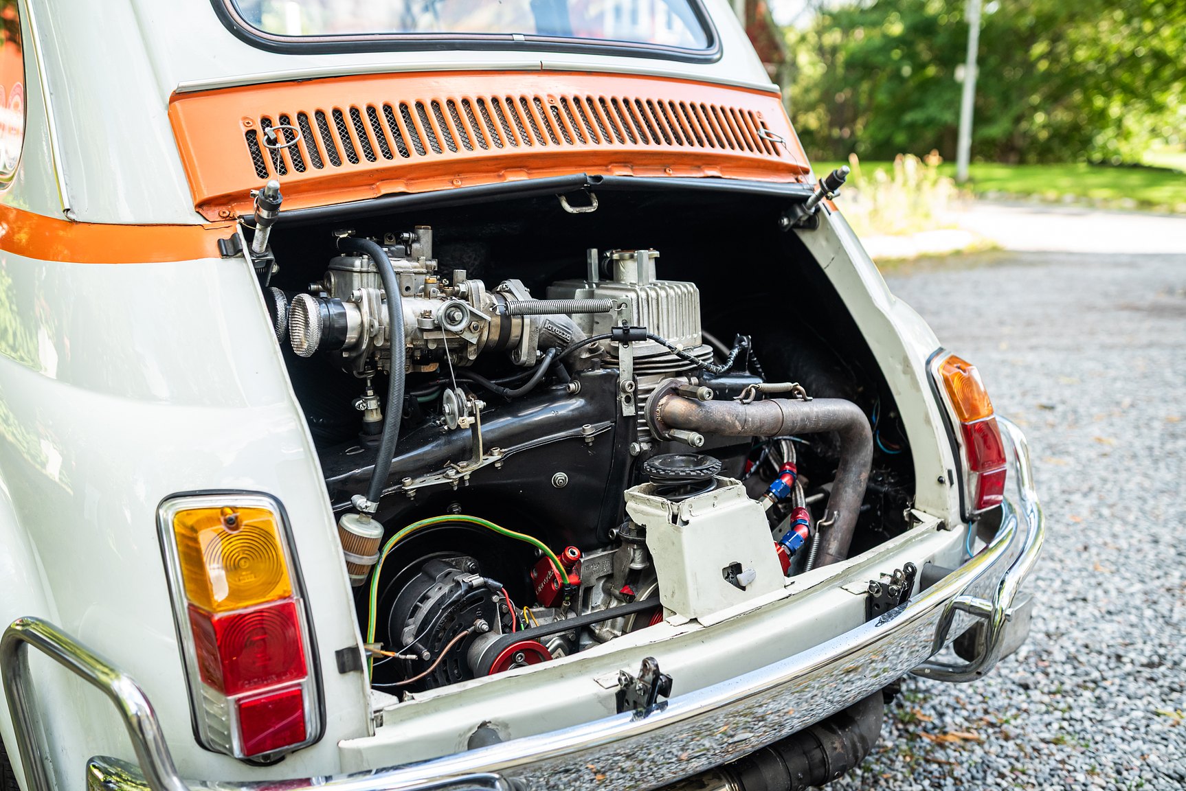 Image of 1971 FIAT 500 "Superiore" mechanics