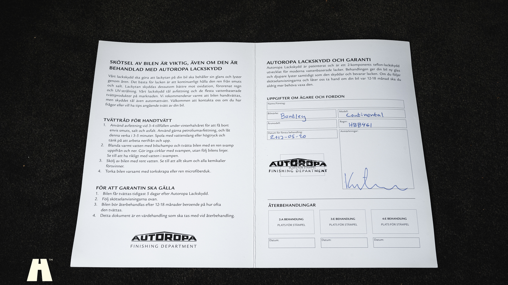 Dokumentation, 2013 Bentley Continental GT V8 (13)