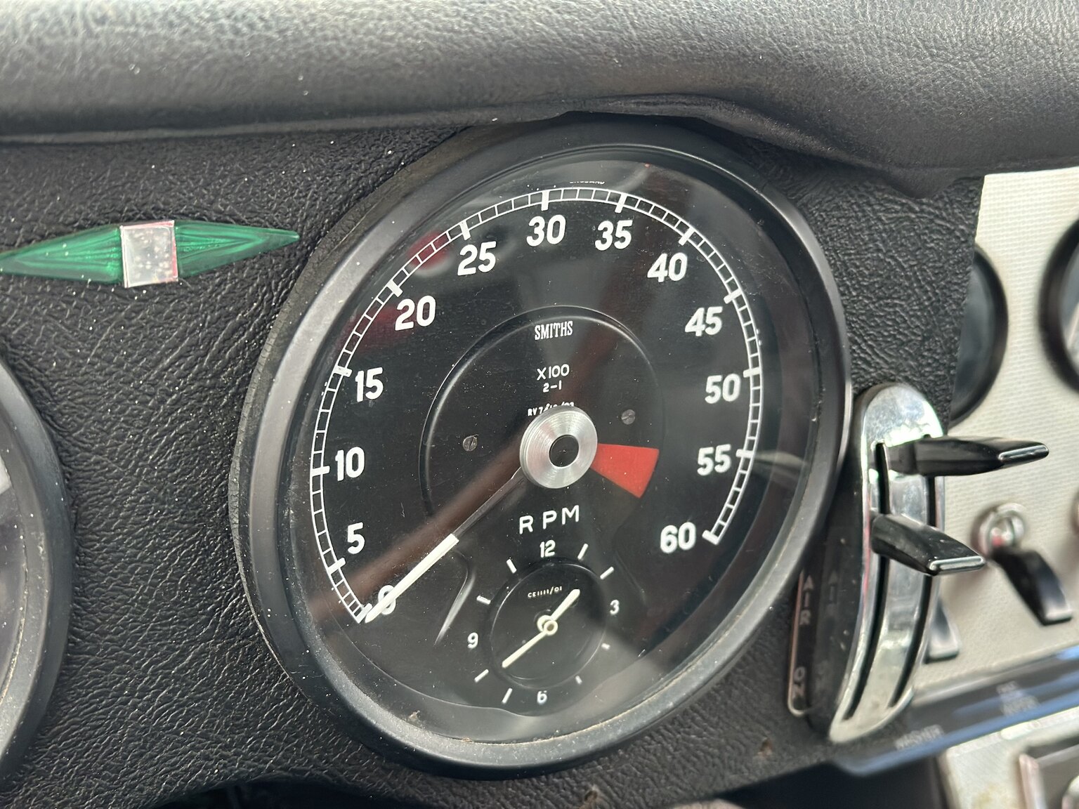 Interior image of 1962 Jaguar E-Type 3.8 Series I