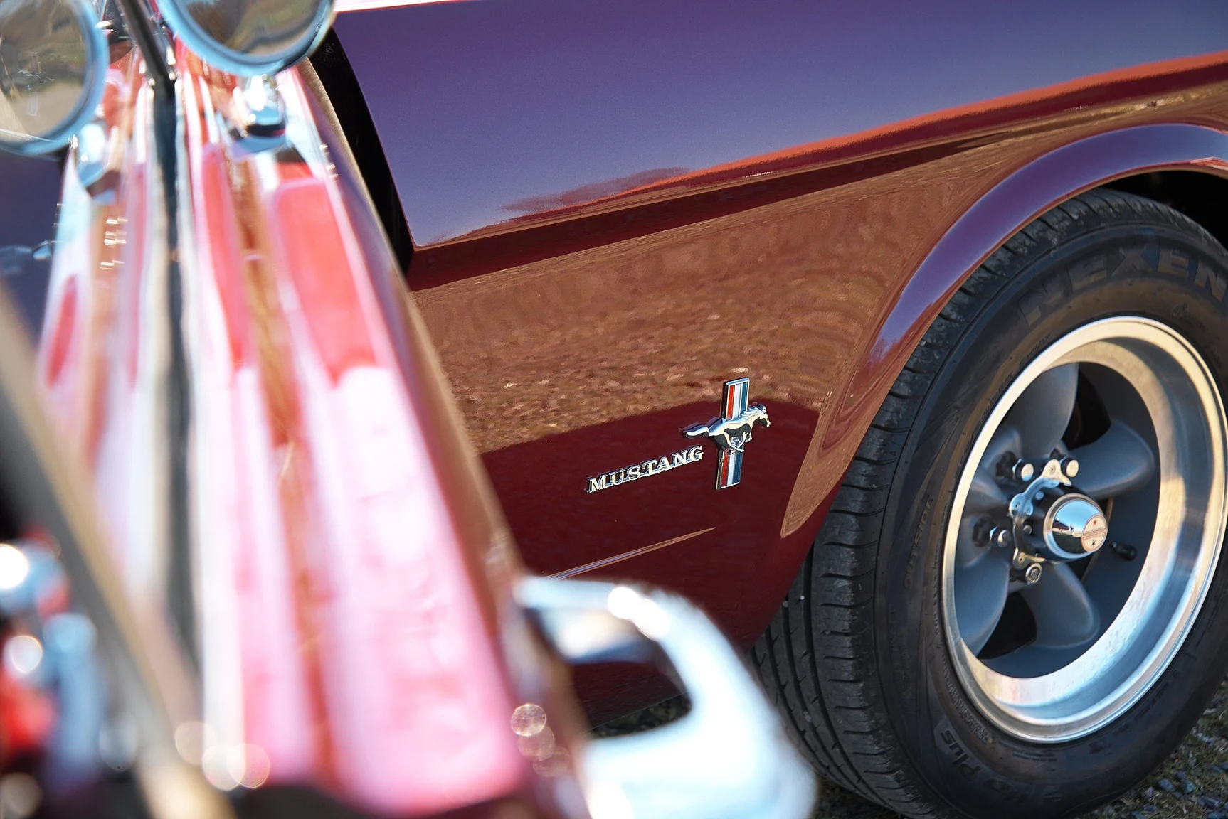 Aussenfoto 1965 Ford Mustang HT 289cui (74)