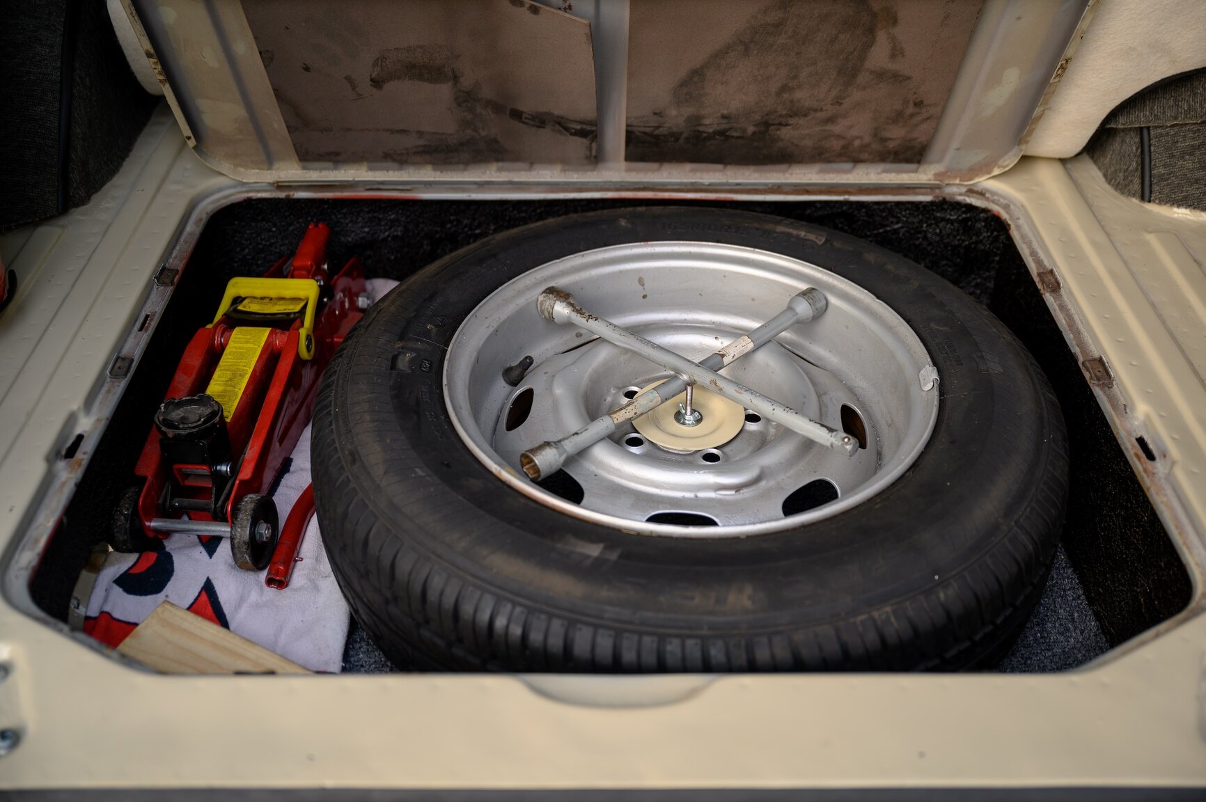 Interiörbild 1968 Amazon Herrgårdsvagn