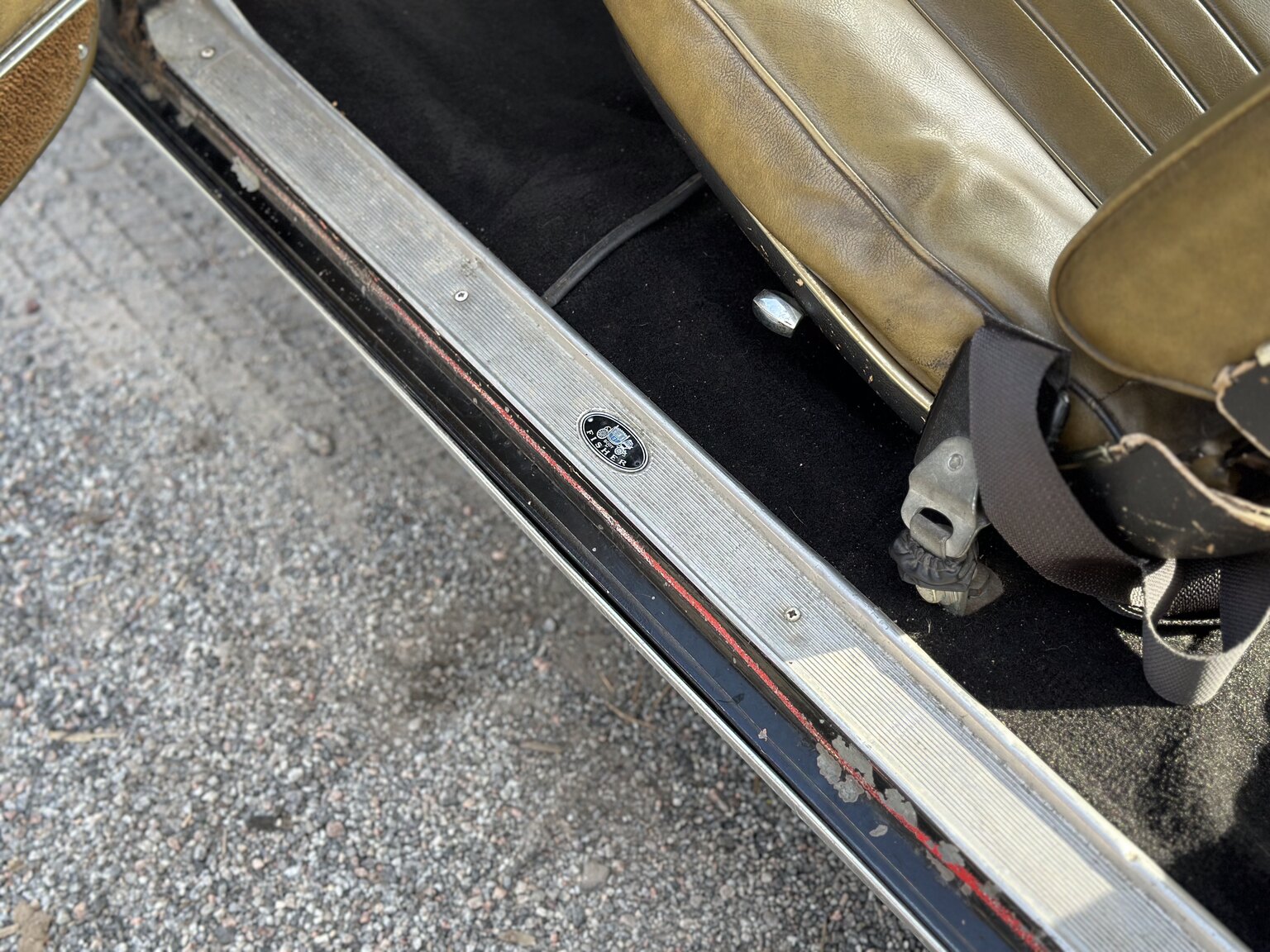 Interiörbild 1969 Pontiac GTO 406cid 