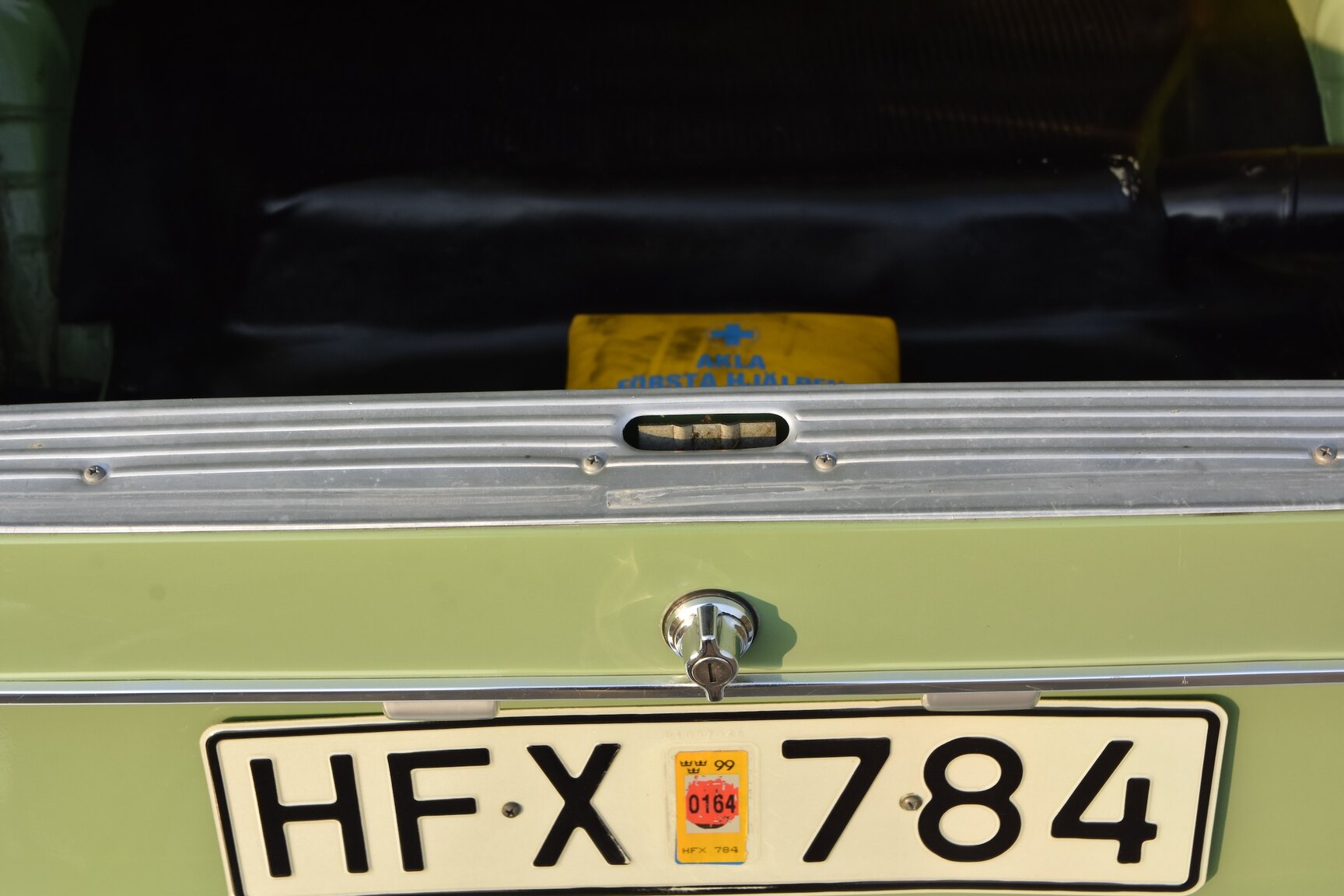 Interiörbild 1975 Volvo 242