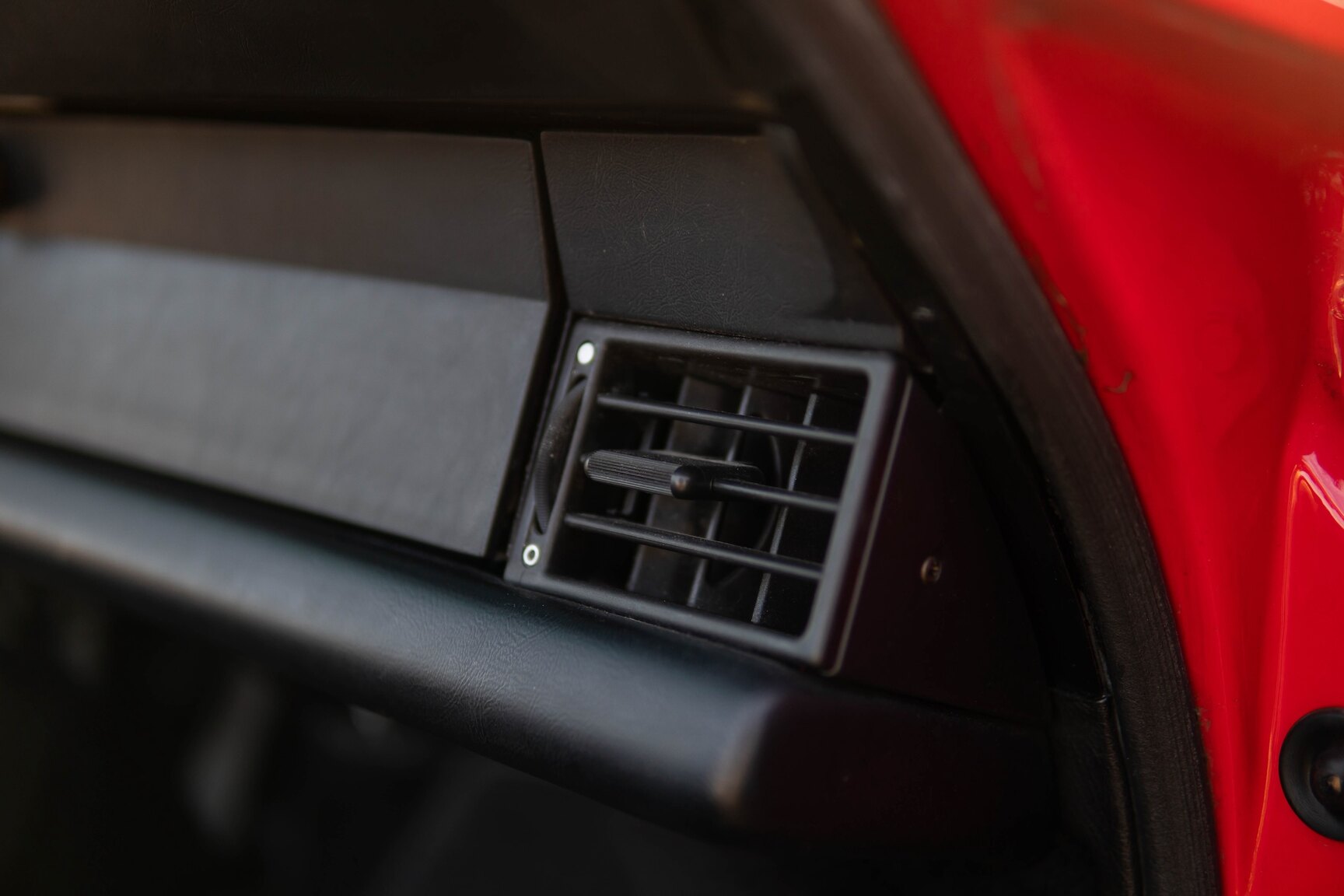 Interiörbild 1987 Porsche 911 Carrera Cab 3.2