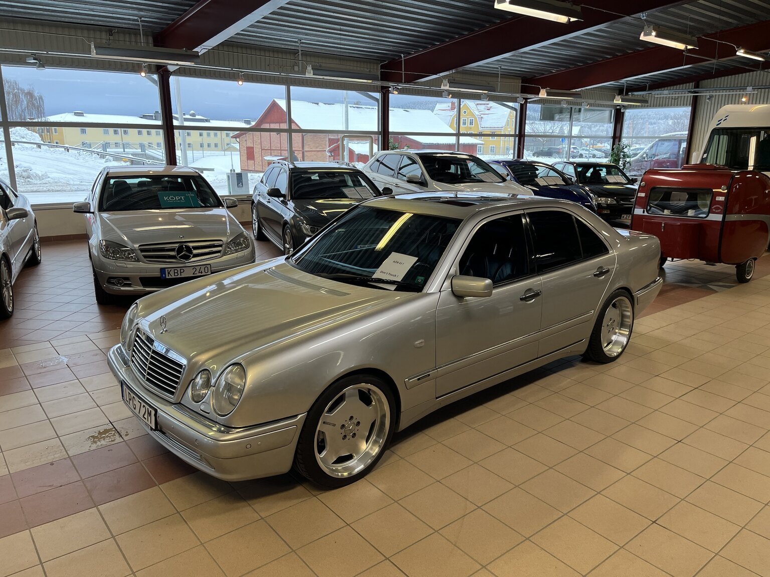 Exterior image of 1998 Mercedes-Benz E55 AMG