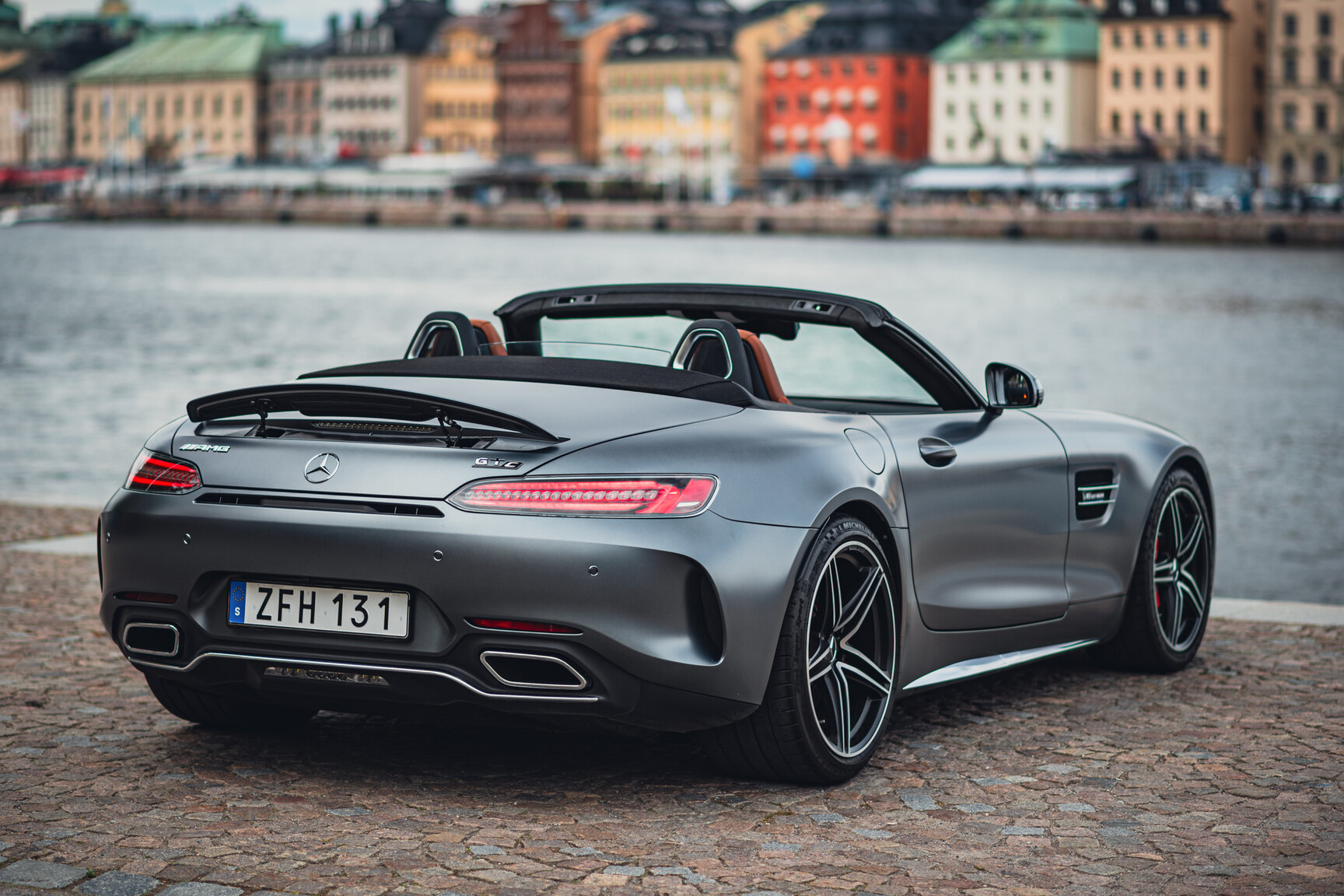 Exterior image of 2018 Mercedes-Benz AMG GT C