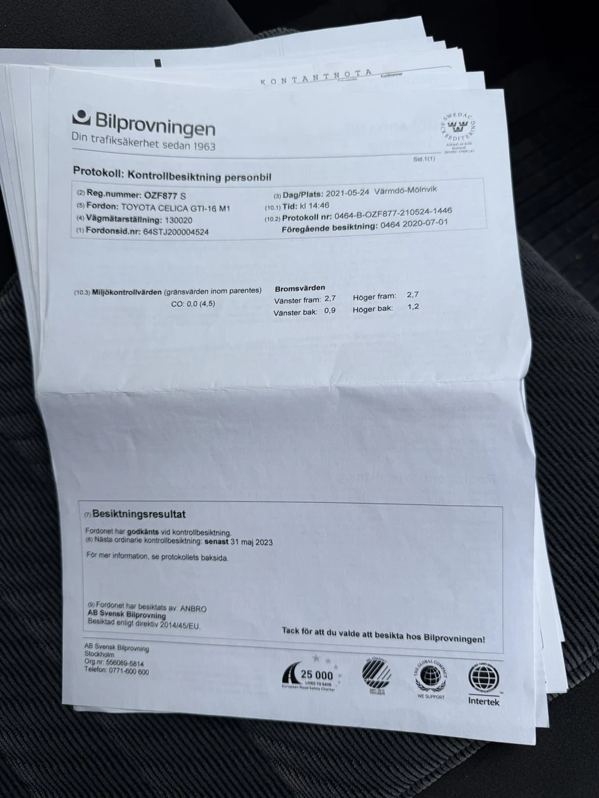 Documentation for 1990 Toyota Celica (13)
