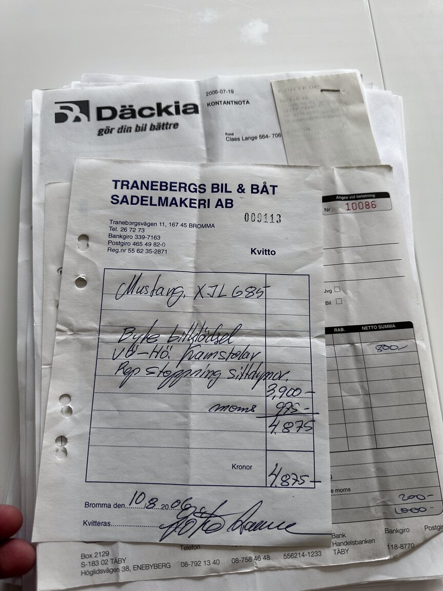 Dokumentation för 1965 Ford Mustang Cabriolet (11)