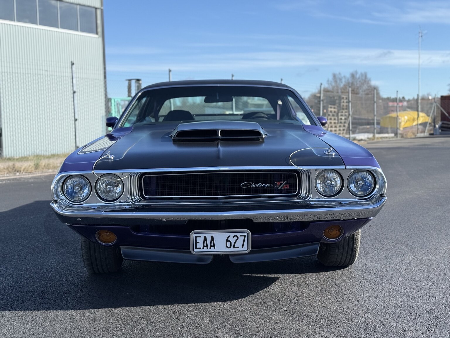 Exteriörbild på 1970 Dodge Challenger T/A 440 cui