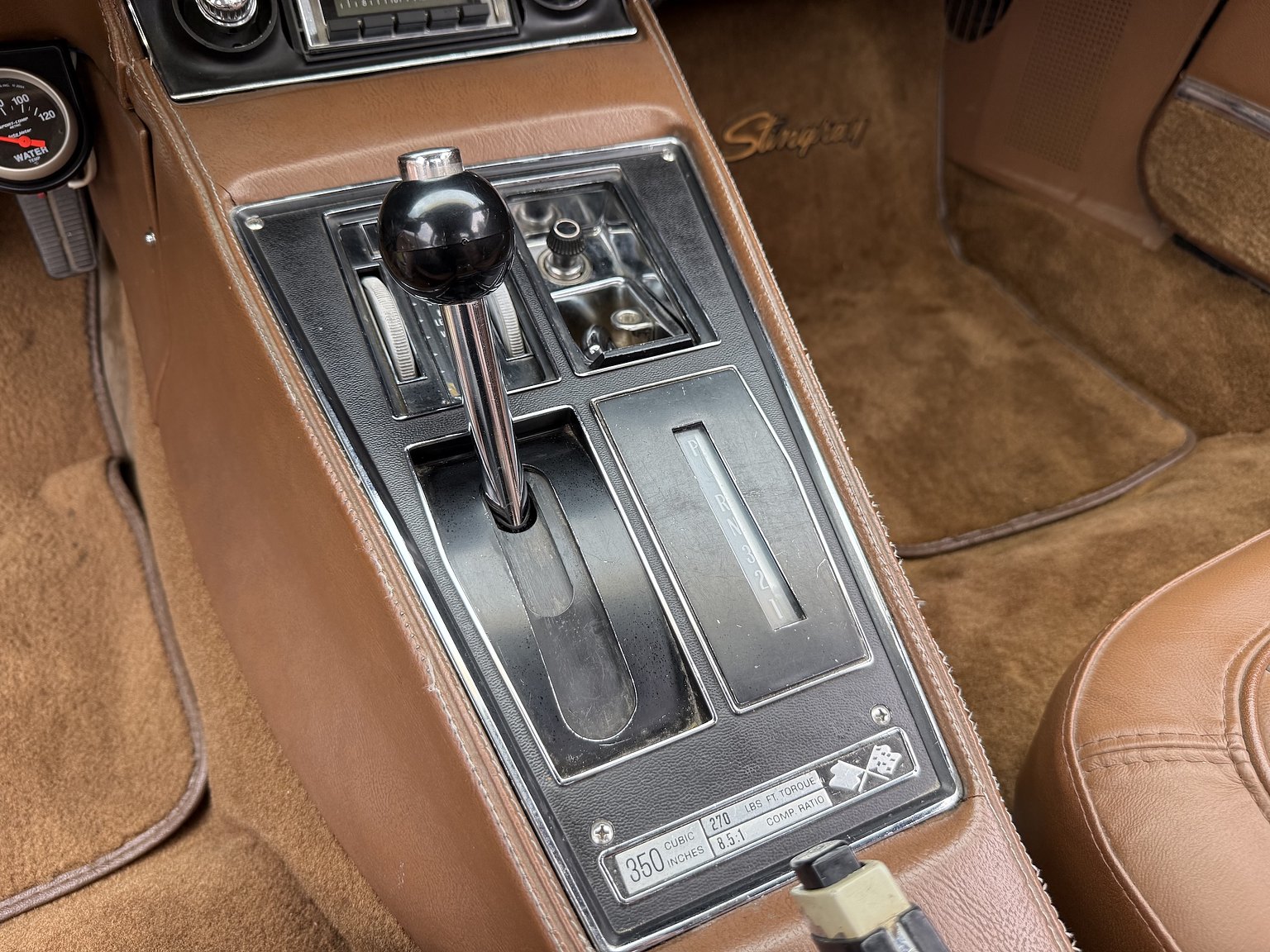 Interiörbild 1973 Chevrolet Corvette Stingray
