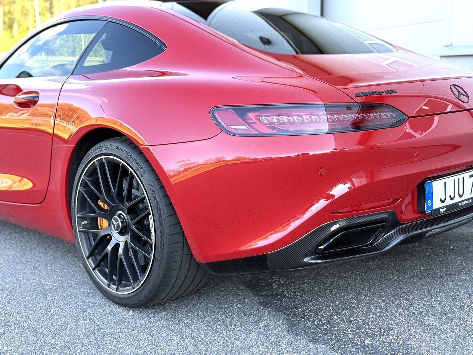Exterior image of 2015 Mercedes-AMG GT S